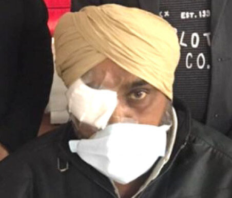 A patient treated under Mission Gift of Sight